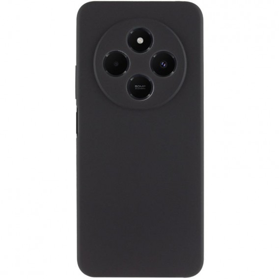 Чехол Silicone Cover Ummi Lakshmi Full Camera (AA) для Xiaomi Redmi 14C / Poco C75 Черный / Black