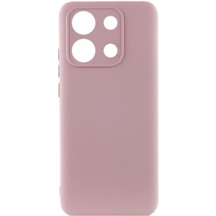 Чехол Silicone Cover Ummi Lakshmi Full Camera (AA) для Xiaomi Redmi Note 14S Розовый / Pink Sand