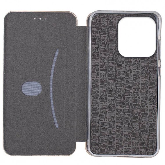 Кожаный чехол-книжка Classy для Xiaomi Redmi 15C (EU) Синий