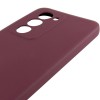 Чохол TPU GETMAN Liquid Silk Full Camera для Xiaomi Redmi 15 (EU) Бордовий / Marsala