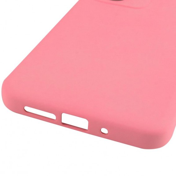 Чехол TPU GETMAN Liquid Silk Full Camera для Xiaomi Redmi 15 (EU) Розовый / Pink