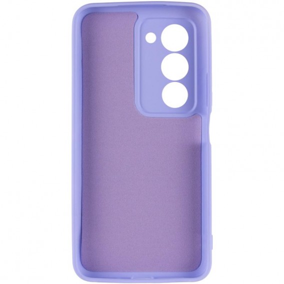 Чохол TPU GETMAN Liquid Silk Full Camera для Xiaomi Redmi 15 (EU) Бузковий / Light purple