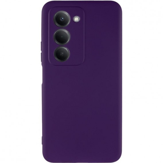 Чохол TPU GETMAN Liquid Silk Full Camera для Xiaomi Redmi 15 (EU) Фіолетовий / Purple