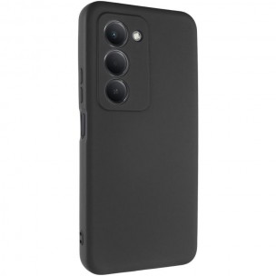 Чохол TPU GETMAN Liquid Silk Full Camera для Xiaomi Redmi 15 (EU) Чорний / Black