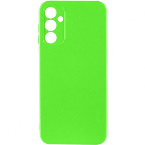 Чохол TPU GETMAN Liquid Silk Full Camera для Samsung Galaxy A14 4G/5G Салатовий / Neon Green