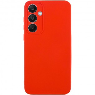 Чехол TPU GETMAN Liquid Silk Full Camera для Samsung Galaxy S24+ Красный / Red