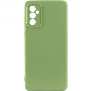 Чохол TPU GETMAN Liquid Silk Full Camera для Samsung Galaxy S24+ Зелений / Pistachio