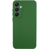 Чохол TPU GETMAN Liquid Silk Full Camera для Samsung Galaxy S24+ Зелений / Dark green