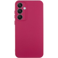 Чохол TPU GETMAN Liquid Silk Full Camera для Samsung Galaxy S24+ Бордовий / Marsala