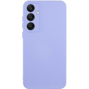 Чохол TPU GETMAN Liquid Silk Full Camera для Samsung Galaxy S24+ Бузковий / Light purple