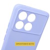 Чехол TPU GETMAN Liquid Silk Full Camera для Xiaomi Poco X6 / Note 13 Pro 5G Сиреневый / Light purple
