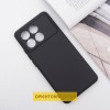 Чохол TPU GETMAN Liquid Silk Full Camera для Xiaomi Poco X6 / Note 13 Pro 5G Чорний / Black