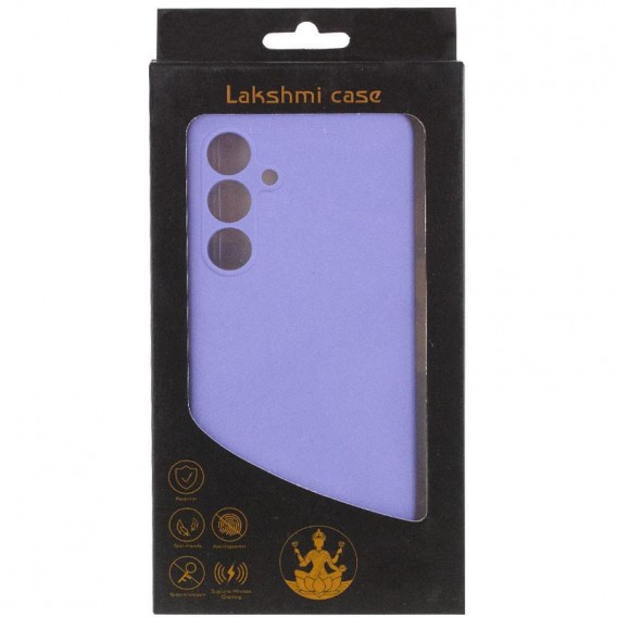 Чохол Silicone Cover Lakshmi Full Camera (AAA) для Samsung Galaxy S25 FE Бузковий / Dasheen
