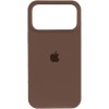 Чехол Silicone Case Full Protective (AA) для Apple iPhone 17 Pro (6.3") Коричневый / Brown