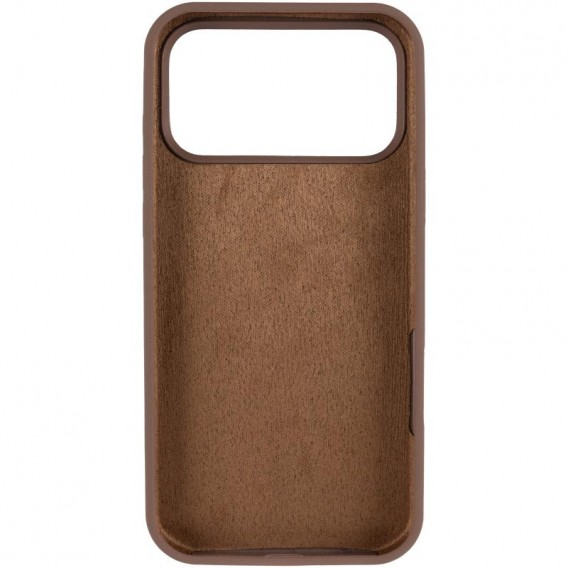 Чехол Silicone Case Full Protective (AA) для Apple iPhone 17 Pro (6.3") Коричневый / Brown