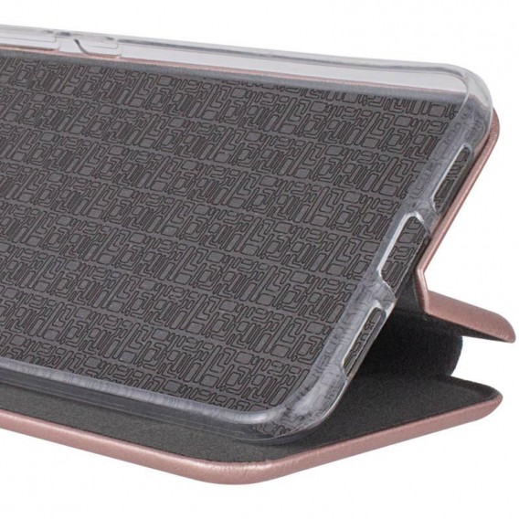 Шкіряний чохол-книжка Classy для Motorola Edge 60 / 60 Fusion Rose Gold