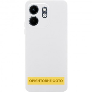 Чохол TPU GETMAN Liquid Silk Full Camera для Motorola Moto G86 5G Білий / White