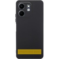 Чохол TPU GETMAN Liquid Silk Full Camera для Motorola Moto G86 5G Чорний / Black