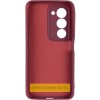 Чехол TPU GETMAN Liquid Silk Full Camera для Xiaomi Redmi 15 (Global) Бордовый / Marsala