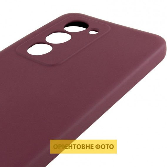 Чехол TPU GETMAN Liquid Silk Full Camera для Xiaomi Redmi 15 (Global) Бордовый / Marsala