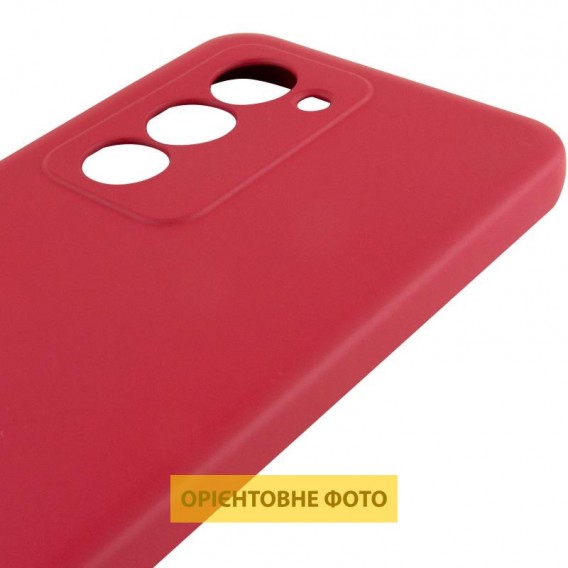 Чехол TPU GETMAN Liquid Silk Full Camera для Xiaomi Redmi 15 (Global) Красный / Dark Red