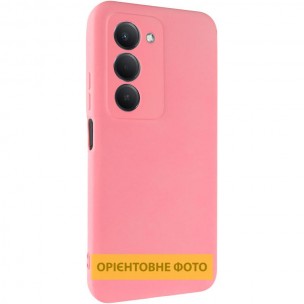 Чехол TPU GETMAN Liquid Silk Full Camera для Xiaomi Redmi 15 (Global) Розовый / Pink