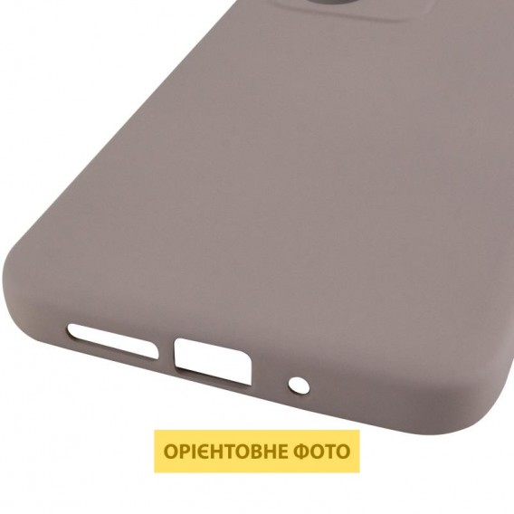 Чохол TPU GETMAN Liquid Silk Full Camera для Xiaomi Redmi 15 (Global) Сірий / Lavender