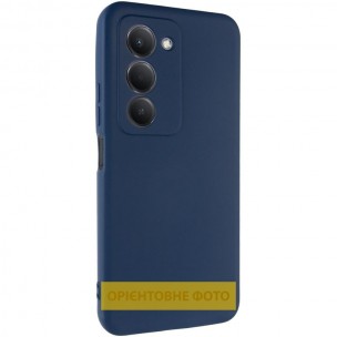 Чохол TPU GETMAN Liquid Silk Full Camera для Xiaomi Redmi 15 (Global) Синій / Midnight Blue