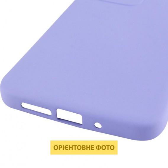 Чехол TPU GETMAN Liquid Silk Full Camera для Xiaomi Redmi 15 (Global) Сиреневый / Light purple