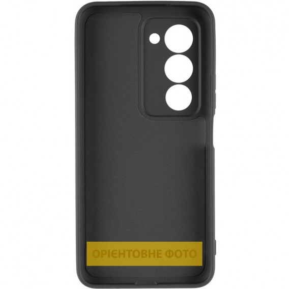 Чохол TPU GETMAN Liquid Silk Full Camera для Xiaomi Redmi 15 (Global) Чорний / Black