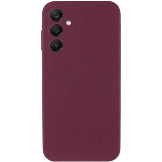 Чехол Silicone Cover Lakshmi Full Camera (AAA) для Samsung Galaxy A37 5G Бордовый / Plum