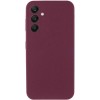 Чохол Silicone Cover Lakshmi Full Camera (AAA) для Samsung Galaxy A57 5G Бордовий / Plum
