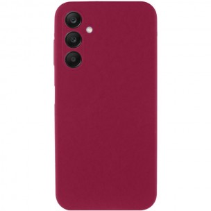 Чехол TPU GETMAN Liquid Silk Full Camera для ZTE Blade A56 Бордовый / Marsala