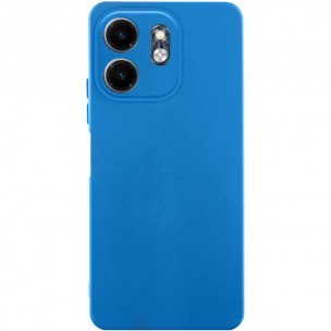 Чехол TPU GETMAN Liquid Silk Full Camera для Xiaomi Redmi Note 15 4G/5G (EU) Синий / Royal blue