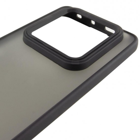 Чехол TPU+PC Lyon Frosted для Xiaomi Redmi Note 15 4G/5G (EU) Black