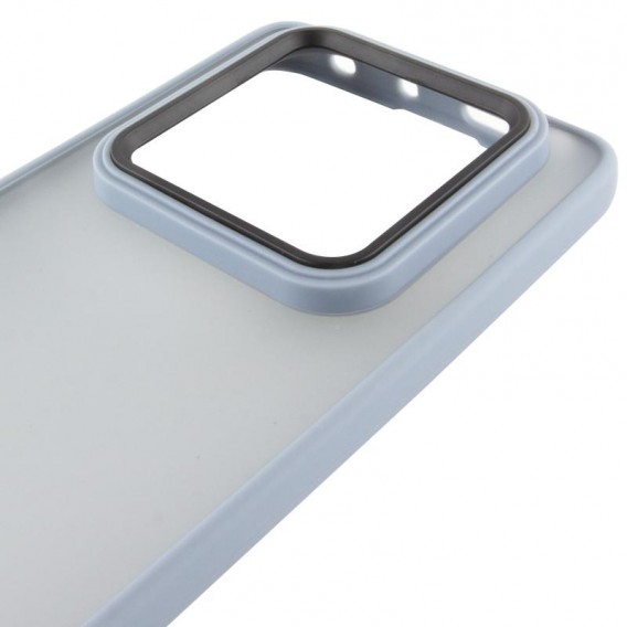 Чехол TPU+PC Lyon Frosted для Xiaomi Redmi Note 15 4G/5G (EU) Sierra Blue