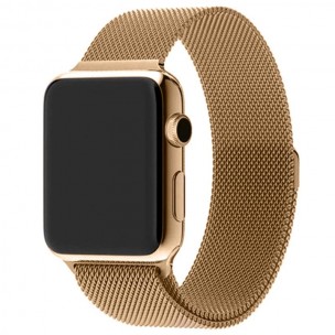 Ремешок Milanese Loop Design для Apple Watch 38/40/41/42mm(ser.10) Champagne Ремешок Milanese Loop Design для Apple Watch 38/40/41/42mm(ser.10) Champagne