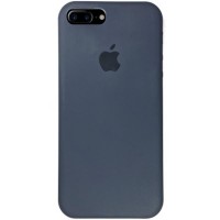 Чохол Silicone Case Full Protective (AA) для Apple iPhone 7 plus / 8 plus (5.5") Сірий / Dark Gray