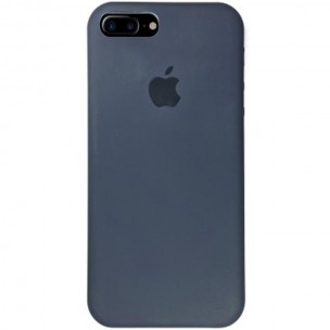 Чохол Silicone Case Full Protective (AA) для Apple iPhone 7 plus / 8 plus (5.5") Сірий / Dark Gray