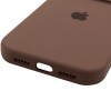 Чохол Silicone Case Full Camera Protective (AA) для Apple iPhone 13 Pro Max (6.7") Коричневий / Brown