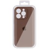 Чохол Silicone Case Full Camera Protective (AA) для Apple iPhone 13 Pro Max (6.7") Коричневий / Brown