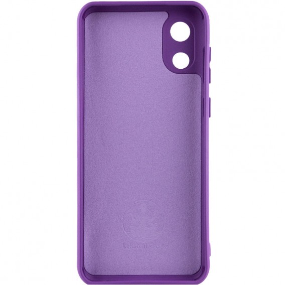 Чохол Silicone Cover Lakshmi Full Camera (A) для Samsung Galaxy A03 Core Фіолетовий / Purple