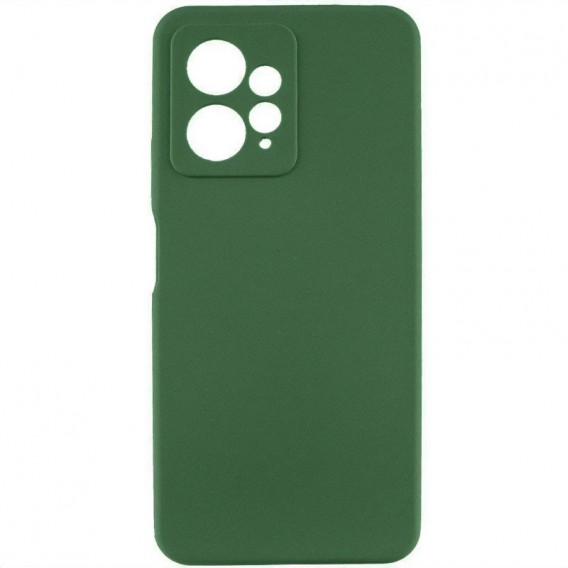 Чохол Silicone Cover Lakshmi Full Camera (AAA) для Xiaomi Redmi Note 12 4G Зелений / Cyprus Green