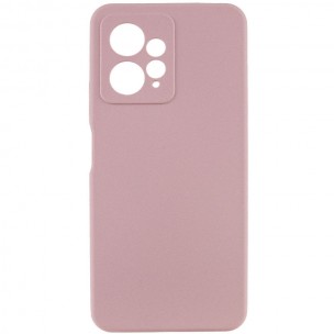 Чехол Silicone Cover Lakshmi Full Camera (AAA) для Xiaomi Redmi Note 12 4G Розовый / Pink Sand