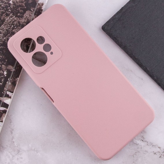 Чохол Silicone Cover Lakshmi Full Camera (AAA) для Xiaomi Redmi Note 12 4G Рожевий / Pink Sand