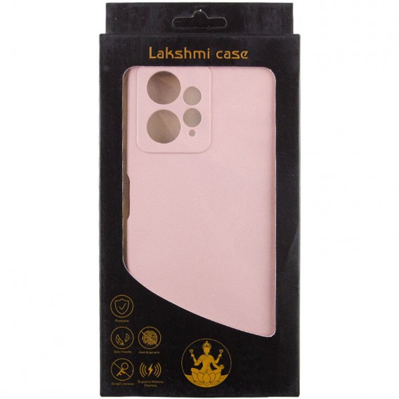 Чохол Silicone Cover Lakshmi Full Camera (AAA) для Xiaomi Redmi Note 12 4G Рожевий / Pink Sand