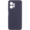 Чохол Silicone Cover Lakshmi Full Camera (AAA) для Xiaomi Redmi Note 12 4G Темно-синій / Midnight blue