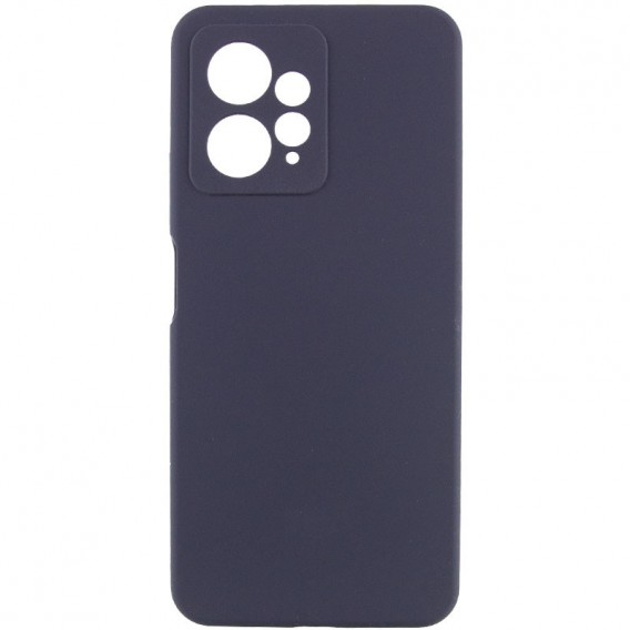 Чохол Silicone Cover Lakshmi Full Camera (AAA) для Xiaomi Redmi Note 12 4G Темно-синій / Midnight blue