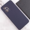 Чохол Silicone Cover Lakshmi Full Camera (AAA) для Xiaomi Redmi Note 12 4G Темно-синій / Midnight blue