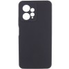 Чохол Silicone Cover Lakshmi Full Camera (AAA) для Xiaomi Redmi Note 12 4G Чорний / Black
